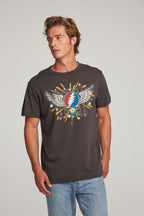 Grateful Dead Skull & Wings Mens Tee