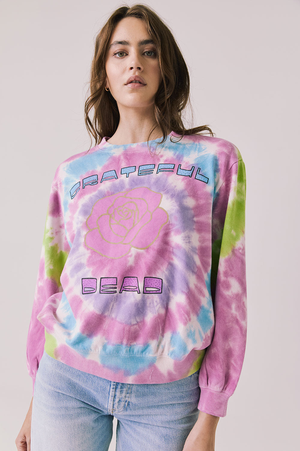 Grateful Dead Rose Logo Long Sleeve