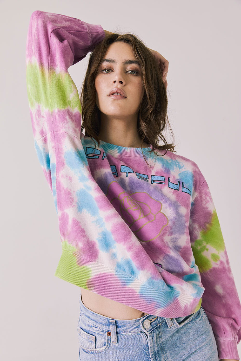 Grateful Dead Rose Logo Long Sleeve