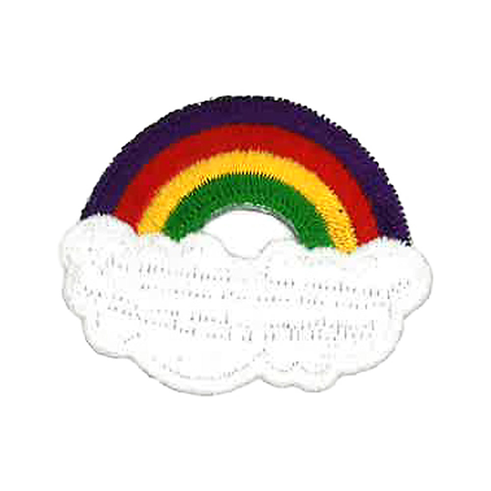 Rainbow Sky Patch 1 1/2" X 2" product flat on white background