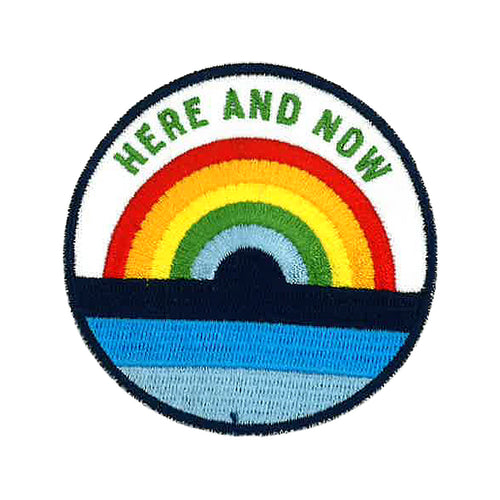 Hear and Now Patch 3" X 3" product flat on white background