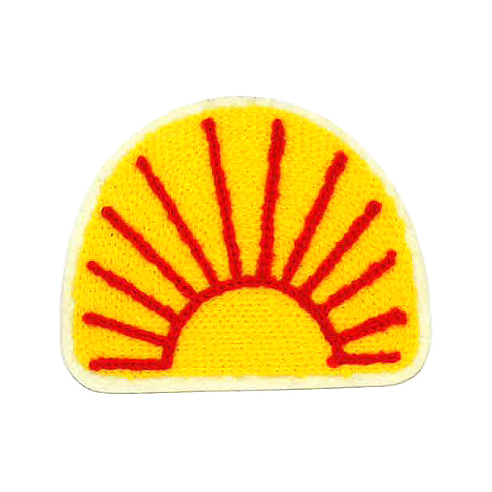 Sun Arch Patch 2 1/2" X 3" product flat on white background