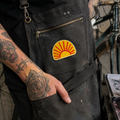 Fun Sun Arch Patch shown in a street-style lifestyle setting