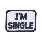 I'm Single Patch 2" X 2 3/4" product flat on white background