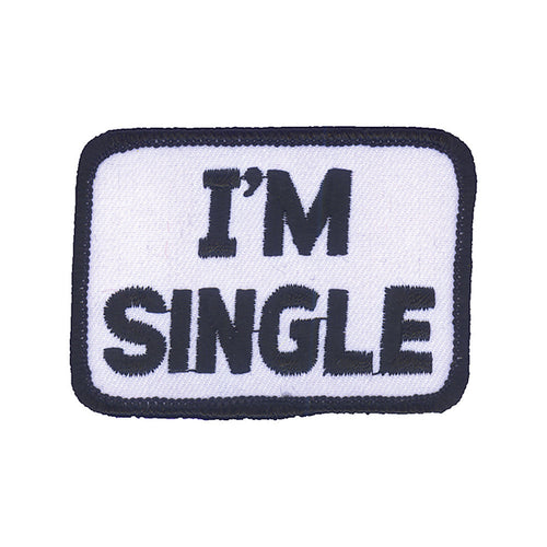I'm Single Patch 2" X 2 3/4" product flat on white background