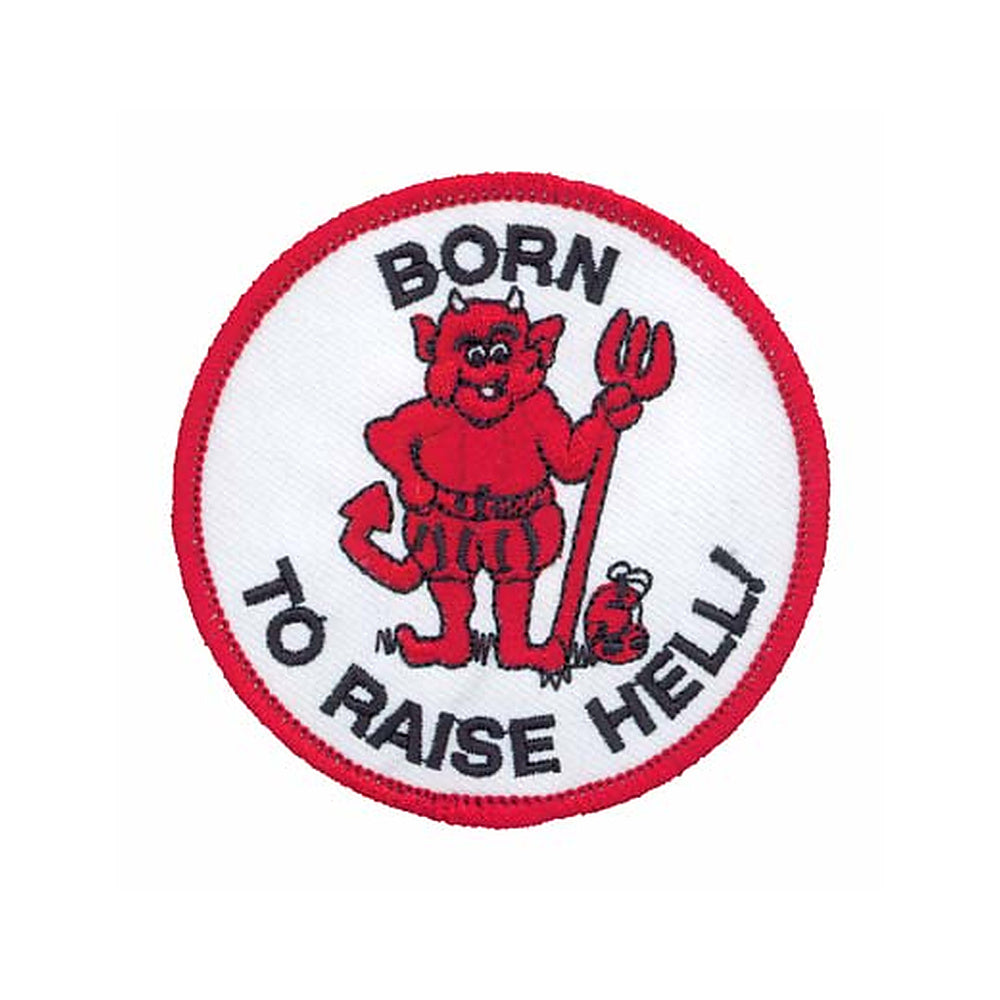 Raise Hell Patch 3" X 3" product flat on white background