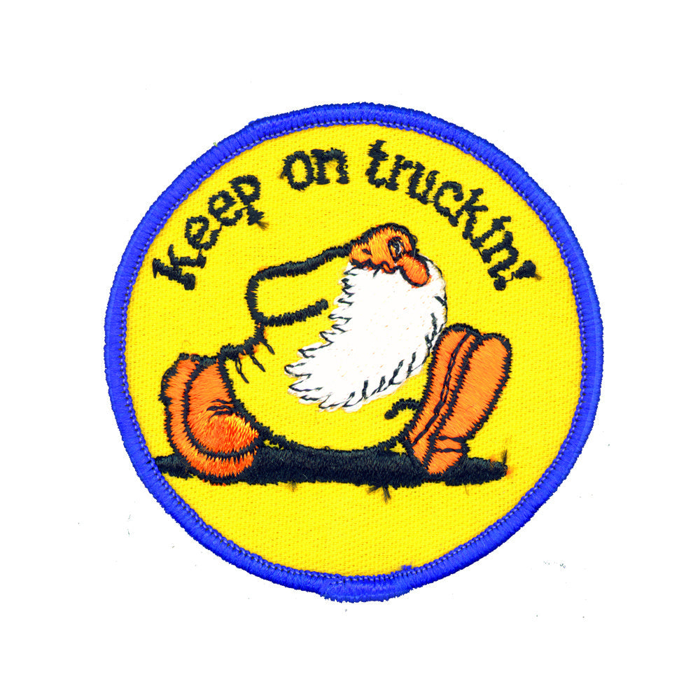 Keep On Truckin Patch 3" X 3" product flat on white background