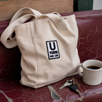 Fun U Turn Me On Patch shown in a street-style lifestyle setting