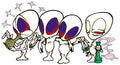 THC Alien Quartet Sticker 3" X 5 3/4"