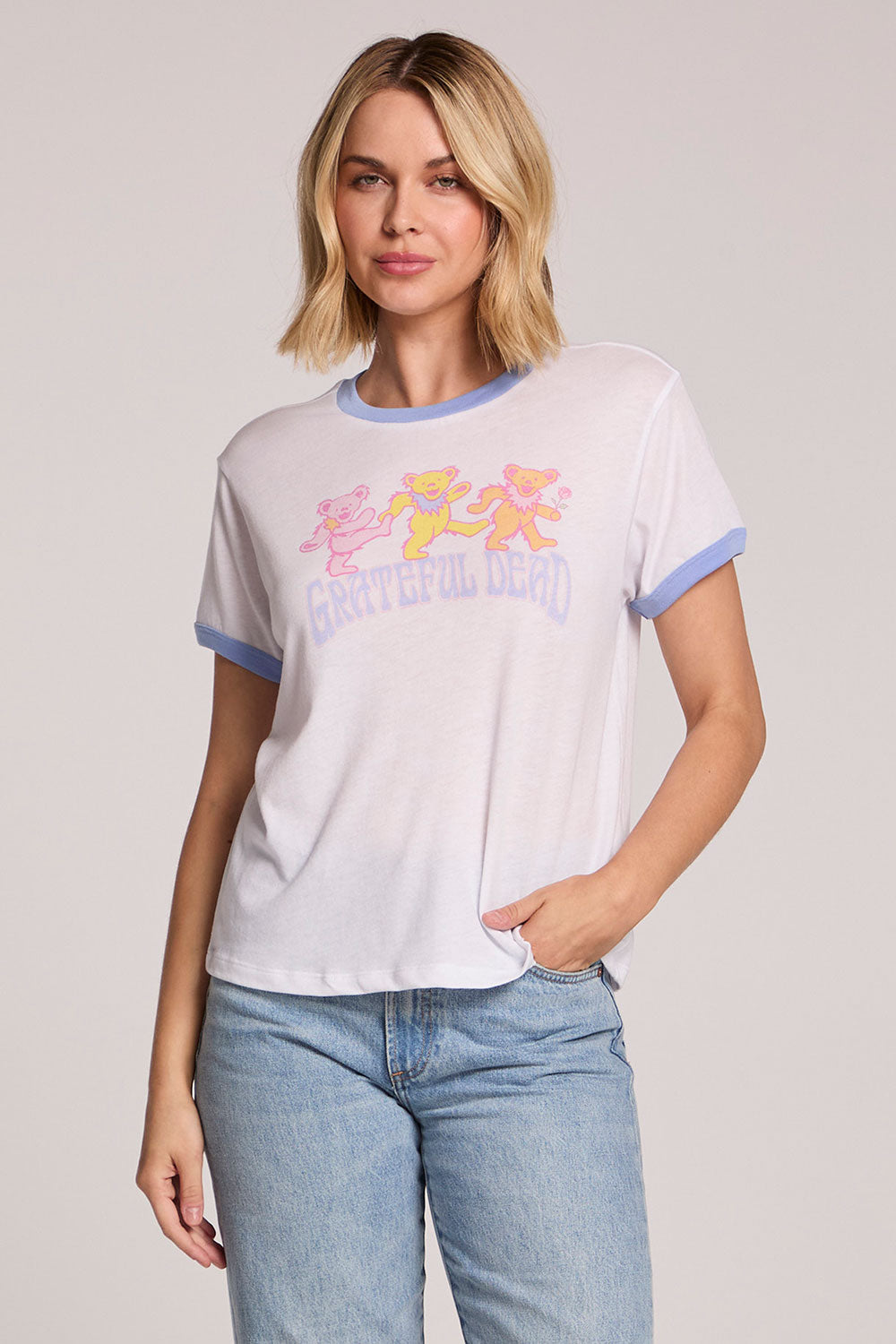 The Grateful Dead Dancing Bears Ringer Tee